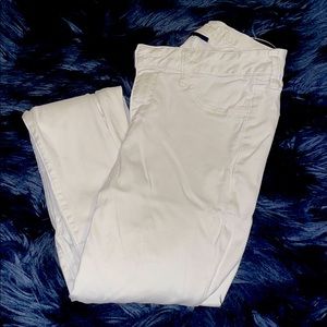American Eagle White Skinny Jeans